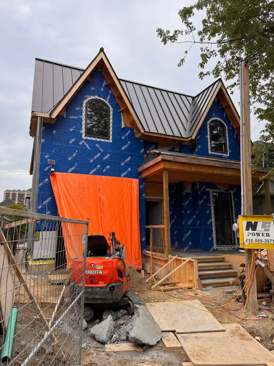 Addition in weather barrier