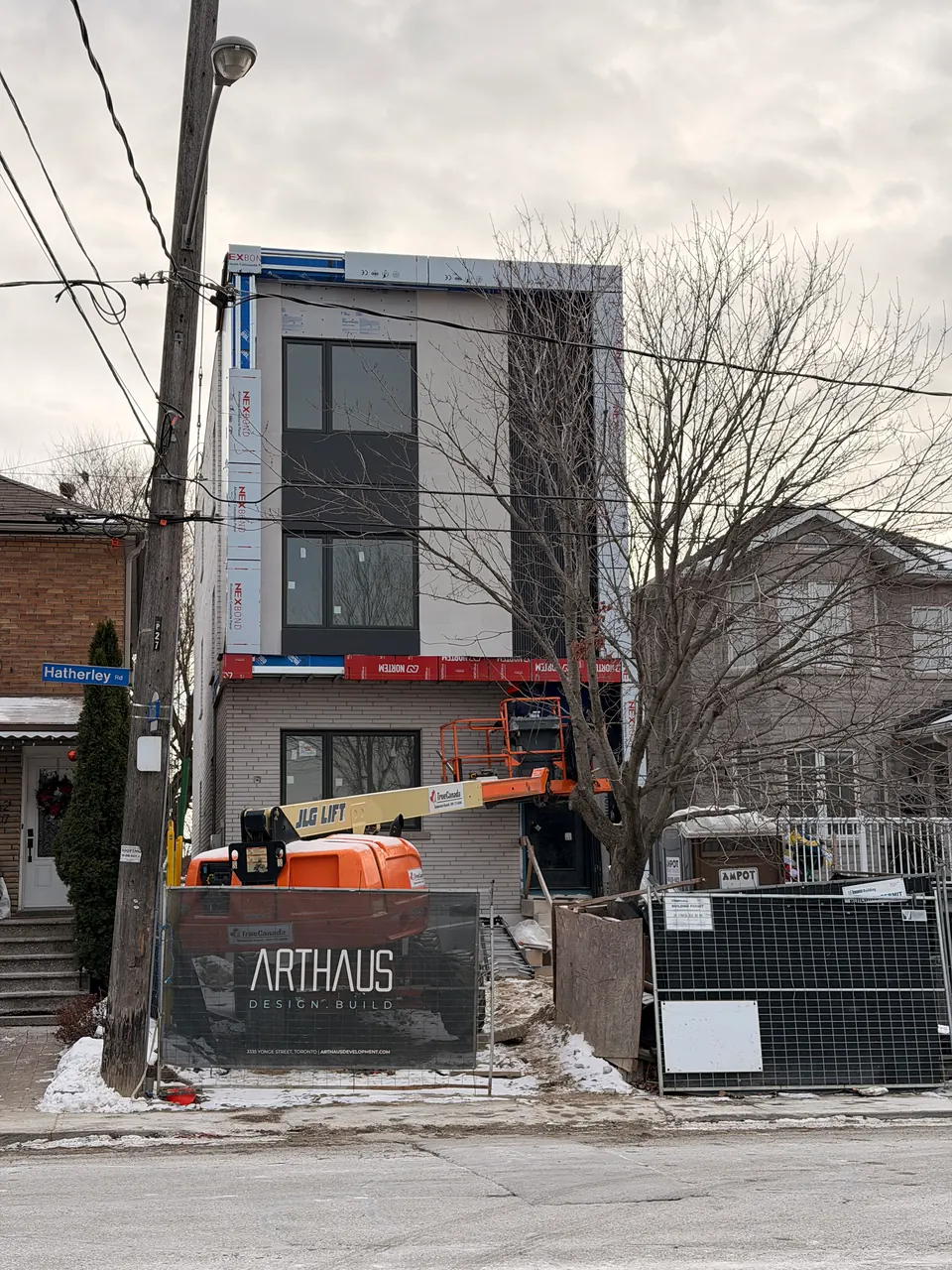 Modern infill 4-plex